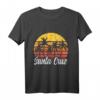 Santa Cruz Retro Vintage T-Shirt aus den 70er und 80er Jahren – Kalifornien Strand, Surfer & Skater Geschenk für Herren, Damen und Kinder