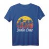 Santa Cruz Retro Vintage T-Shirt aus den 70er und 80er Jahren – Kalifornien Strand, Surfer & Skater Geschenk für Herren, Damen und Kinder