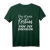 Das ist mein Kostüm Karneval Faschingsmuffel T-Shirt – Lustiges Fastnacht Outfit und Geschenkidee für schnelle Verkleidung