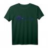 Guitar Lake Reflections Musik- und Gitarrenliebhaber T-Shirt – Landschaftsdesign mit Gitarre, ideal für Musiker, Gitarristen & Naturfreunde