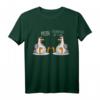 Moin plattdeutsch Möwen Fischbrötchen auf 9 Uhr Fischen T-Shirt – Lustiges maritimes Shirt für Küstenbewohner, Nordsee- und Ostsee-Liebhaber, perfekt als Geschenk zum Geburtstag, Weihnachten oder Hafenrundfahrt