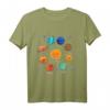Sonnensystem Planeten und Weltall wissenschaftliches T-Shirt – Perfekt für junge Astronomen und Wissenschaftsliebhaber