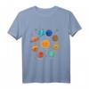 Sonnensystem Planeten und Weltall wissenschaftliches T-Shirt – Perfekt für junge Astronomen und Wissenschaftsliebhaber