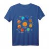 Sonnensystem Planeten und Weltall wissenschaftliches T-Shirt – Perfekt für junge Astronomen und Wissenschaftsliebhaber