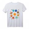 Sonnensystem Planeten und Weltall wissenschaftliches T-Shirt – Perfekt für junge Astronomen und Wissenschaftsliebhaber