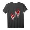 Blutige Hände mit Blutspritzern T-Shirt – Gruseliges Halloween Kostüm & Party-Outfit für Zombiejäger, Vampire & mehr