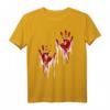 Blutige Hände mit Blutspritzern T-Shirt – Gruseliges Halloween Kostüm & Party-Outfit für Zombiejäger, Vampire & mehr