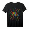 Kölle Alaaf Kölner Karneval Kostüm Köln Dom mit Konfetti - Buntes Party T-Shirt für Karnevalsumzug, Fasching & Gruppenfeiern