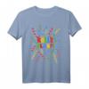 Kölle Alaaf Kölner Karneval Kostüm Köln Dom mit Konfetti - Buntes Party T-Shirt für Karnevalsumzug, Fasching & Gruppenfeiern