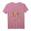 Kölle Alaaf Kölner Karneval Kostüm Köln Dom mit Konfetti - Buntes Party T-Shirt für Karnevalsumzug, Fasching & Gruppenfeiern