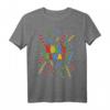 Kölle Alaaf Kölner Karneval Kostüm Köln Dom mit Konfetti - Buntes Party T-Shirt für Karnevalsumzug, Fasching & Gruppenfeiern