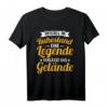 Offiziell Im Ruhestand Eine Legende Verlässt Das Gelände T-Shirt – Lustiges Geschenk zum Renteneintritt für Damen und Herren