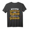 Offiziell Im Ruhestand Eine Legende Verlässt Das Gelände T-Shirt – Lustiges Geschenk zum Renteneintritt für Damen und Herren