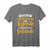 Offiziell Im Ruhestand Eine Legende Verlässt Das Gelände T-Shirt – Lustiges Geschenk zum Renteneintritt für Damen und Herren