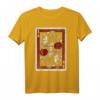 The Dude Abides Vintage Playing Card T-Shirt zum HapPanda - Offiziell lizensiertes 'The Big Lebowski' Fan-Shirt