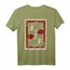 The Dude Abides Vintage Playing Card T-Shirt zum HapPanda - Offiziell lizensiertes 'The Big Lebowski' Fan-Shirt