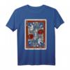 The Dude Abides Vintage Playing Card T-Shirt zum HapPanda - Offiziell lizensiertes 'The Big Lebowski' Fan-Shirt