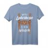 Mei Lederhosn is in da Wäsch T-Shirt – Lustiges Herren Trachten Shirt für Oktoberfest, Wiesn & Bayerische Tracht