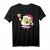 SpongeBob SquarePants Santa Claus Christmas T-Shirt – Offiziell lizenziertes Weihnachtsshirt für Kinder und Fans