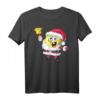 SpongeBob SquarePants Santa Claus Christmas T-Shirt – Offiziell lizenziertes Weihnachtsshirt für Kinder und Fans