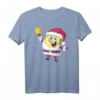 SpongeBob SquarePants Santa Claus Christmas T-Shirt – Offiziell lizenziertes Weihnachtsshirt für Kinder und Fans