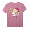 SpongeBob SquarePants Santa Claus Christmas T-Shirt – Offiziell lizenziertes Weihnachtsshirt für Kinder und Fans