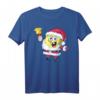 SpongeBob SquarePants Santa Claus Christmas T-Shirt – Offiziell lizenziertes Weihnachtsshirt für Kinder und Fans