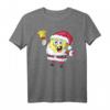 SpongeBob SquarePants Santa Claus Christmas T-Shirt – Offiziell lizenziertes Weihnachtsshirt für Kinder und Fans
