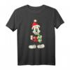 HapPanda Mickey Mouse Vintage Santa Hat T-Shirt – Offizielles Disney Merchandise für Männer, Frauen, Jungen & Mädchen