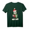HapPanda Mickey Mouse Vintage Santa Hat T-Shirt – Offizielles Disney Merchandise für Männer, Frauen, Jungen & Mädchen