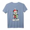 HapPanda Mickey Mouse Vintage Santa Hat T-Shirt – Offizielles Disney Merchandise für Männer, Frauen, Jungen & Mädchen