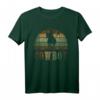 Retro Cowboy T-Shirt – Perfektes Geschenk für Western-Fans, Cowboys und Cowgirls für Geburtstage & Weihnachten