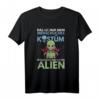 Ich bin ein Alien Fasching Karneval Kostüm T-Shirt – Lustiges Außerirdischer Shirt für Karneval, Fasching & Halloween in Köln, Mainz