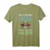 Ich bin ein Alien Fasching Karneval Kostüm T-Shirt – Lustiges Außerirdischer Shirt für Karneval, Fasching & Halloween in Köln, Mainz