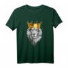 Löwe mit Krone König T-Shirt für Löwen Fans – Perfektes Geschenk für Safari-Liebhaber, Geburtstag, Weihnachten & Vatertag