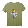 Löwe mit Krone König T-Shirt für Löwen Fans – Perfektes Geschenk für Safari-Liebhaber, Geburtstag, Weihnachten & Vatertag