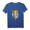 Löwe mit Krone König T-Shirt für Löwen Fans – Perfektes Geschenk für Safari-Liebhaber, Geburtstag, Weihnachten & Vatertag