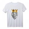 Löwe mit Krone König T-Shirt für Löwen Fans – Perfektes Geschenk für Safari-Liebhaber, Geburtstag, Weihnachten & Vatertag