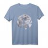 HapPanda Peter Pan Flying By The Moon Silhouette T-Shirt – Lizenziertes Geburtstagsoutfit für Fans und Feiernde