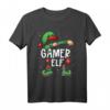 Gamer Elf Dab Zocker Lustig Weihnachten Xmas Gaming T-Shirt – Humoriges Weihnachtsgeschenk für Gamer, Freunde und Familie