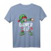Gamer Elf Dab Zocker Lustig Weihnachten Xmas Gaming T-Shirt – Humoriges Weihnachtsgeschenk für Gamer, Freunde und Familie