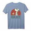 HapPanda Snoopy & Woodstock T-Shirt - Lizenziertes Comic Design für den besonderen Anlass