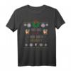 Ho Ho Hol mir nen Whisky T-Shirt - Lustiges Weihnachtskostüm mit Schneeflocken & Whiskygläser für Weihnachten & Weihnachtsmarkt-Fans