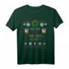 Ho Ho Hol mir nen Whisky T-Shirt - Lustiges Weihnachtskostüm mit Schneeflocken & Whiskygläser für Weihnachten & Weihnachtsmarkt-Fans
