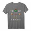 Ho Ho Hol mir nen Whisky T-Shirt - Lustiges Weihnachtskostüm mit Schneeflocken & Whiskygläser für Weihnachten & Weihnachtsmarkt-Fans