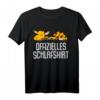 Offizielles Giraffe Schlafshirt - Lustiges Nachthemd, Pyjama & Schlafanzug für Damen und Herren, Perfektes Geschenk für Langschläfer & Giraffenfans