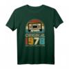 Vintage 1978 Geburtstag Retro T-Shirt - Geschenkidee für Männer und Frauen zum 44. Geburtstag mit Kassette Motiv