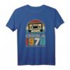 Vintage 1978 Geburtstag Retro T-Shirt - Geschenkidee für Männer und Frauen zum 44. Geburtstag mit Kassette Motiv