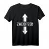 Zweisitzer T-Shirt mit lustigen Sprüchen - Sarkastisches Shirt für Arbeit, Sport, Schule & Geschenke zu Geburtstag, Weihnachten, Vatertag, Muttertag & Valentinstag
