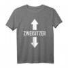 Zweisitzer T-Shirt mit lustigen Sprüchen - Sarkastisches Shirt für Arbeit, Sport, Schule & Geschenke zu Geburtstag, Weihnachten, Vatertag, Muttertag & Valentinstag